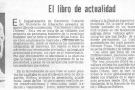 El libro de actualidad.