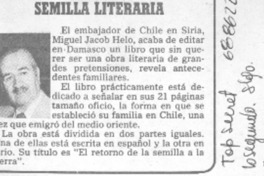 Semilla literaria.