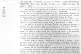 Los Pies en la tierra.