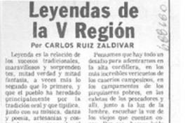Leyendas de la V. región