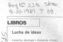 Lucha de ideas
