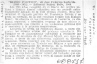 Diario político.