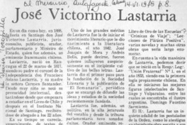 José Victorino Lastarria