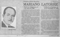 Mariano Latorre.