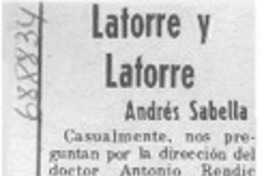 Latorre y Latorre