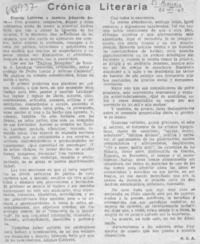 Ricardo Latcham y Joaquín Edwards Bello