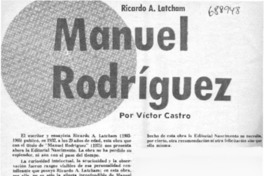 Manuel Rodríguez