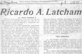 Ricardo A. Latcham