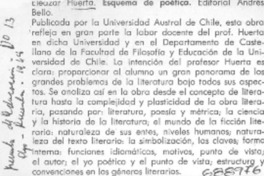 Esquema de poética.