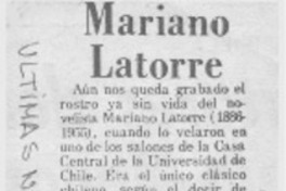 Mariano Latorre
