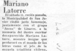 Mariano Latorre