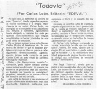 Todavía"