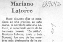 Mariano Latorre