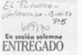 Entregado el libro "Valparaíso en la poesía".