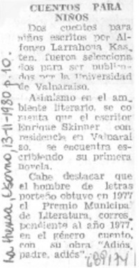 Cuentos para niños.