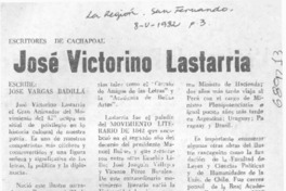 José Victorino Lastarria