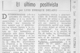 El último positivista