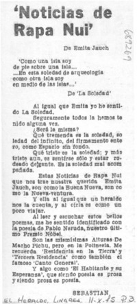 Noticias de Rapa Nui