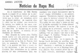 Noticias de Rapa Nui