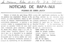 Noticias de Rapa-Nui