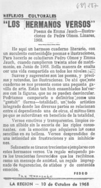 Los hermanos versos