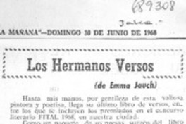Los hermanos versos