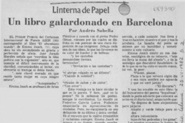 Un libro galardonado en Barcelona