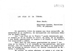 Los pies en la tierra