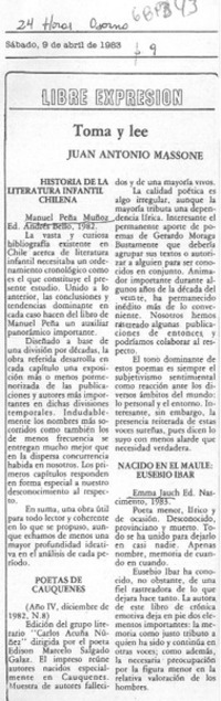 Historia de la literatura infantil chilena