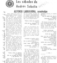 Alfonso Larrahona, sonetvalpo.