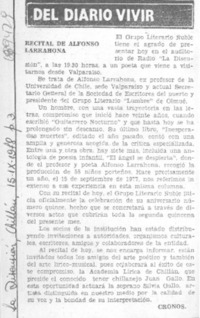 Recital de Alfonso Larrahona