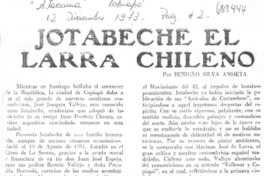 Jotabeche el larra chileno