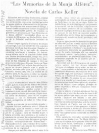 Las Memorias de la monja Alférez