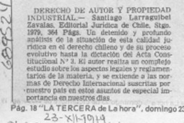 Derecho de autor y propiedad industrial.