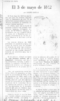 El 3 de mayo de 1942