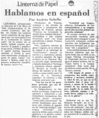 Hablamos en español