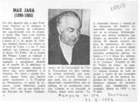 Max Jara (1886-1965).