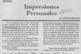 Impresiones personales