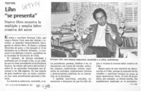 Lihn "se presenta".