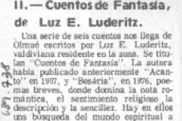 Cuentos de Fantasía