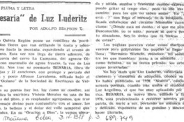 "Besaría" de Luz Luderitz