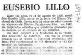 Eusebio Lillo.