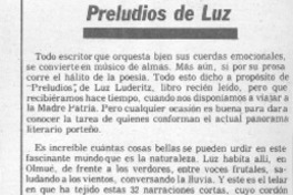 Preludios de Luz