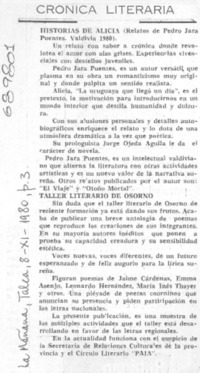 Historias de Alicia.