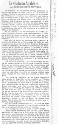 La viuda de Apablaza