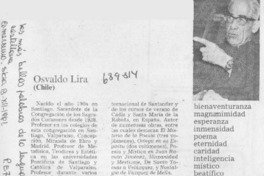 Osvaldo Lira.