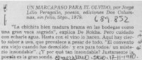 Un Marcapaso para el olvido.