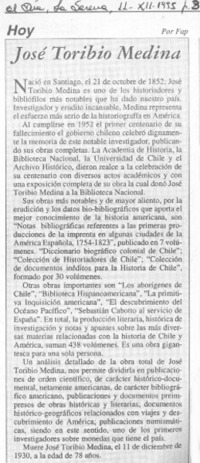 José Toribio Medina