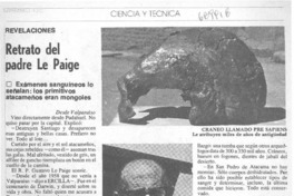 Retrato del padre Le Paige