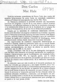 Don Carlos Mac Hale